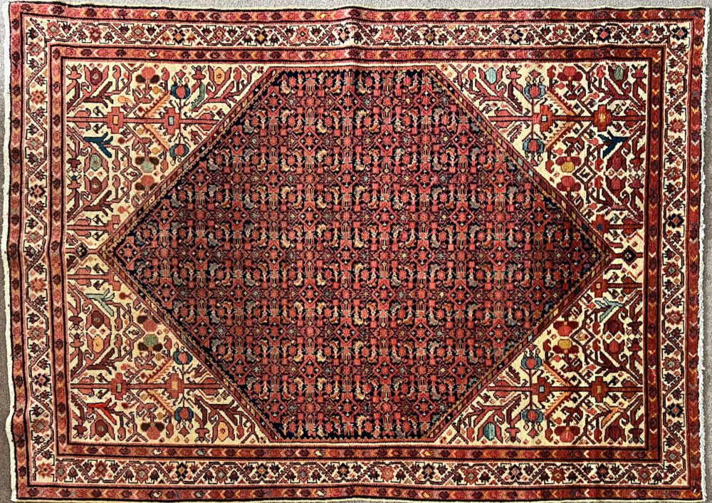 antique malayer persian 4-9x6-8 ws