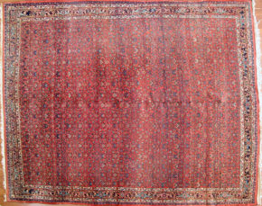 Antique Persian Bjiar Red Natural 9-6×12 | Manoukian Rugs™ ws
