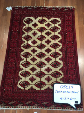 Turkoman, Persian (4' 2'' x 6' 4")