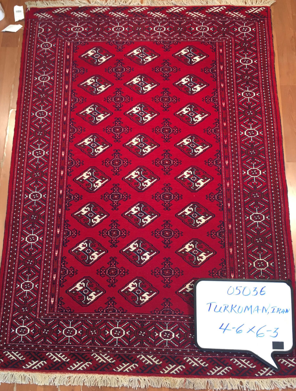 Turkoman, Persian (4' 6'' x 6' 3'')