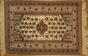 Afghan, Silk (4' x 5' 9")