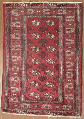 Afghan, Turkoman (3' 2" x 4' 6")