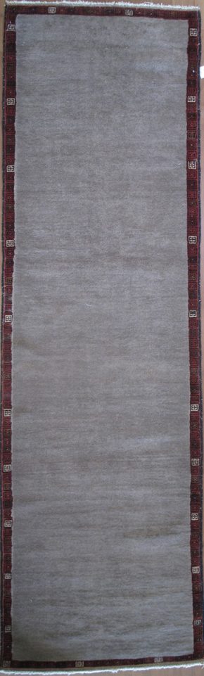 Gabbeh Persian Brown Red Black 2-8×9-2 | Manoukian Rugs™