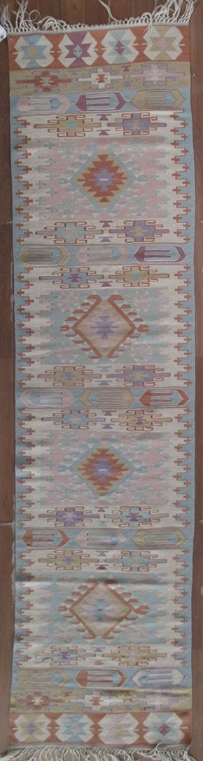 Flat Weave, Turkish (2' 4" x 9' 7")