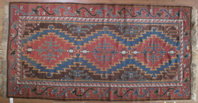 Flat Weave, Caucasian (5' 2" x 10' 7")