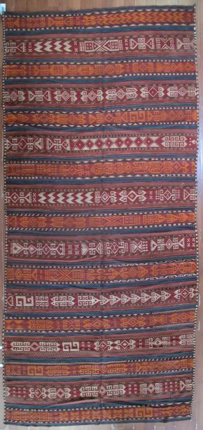 Flat Weave, Uzbek (5' 6" x 12')