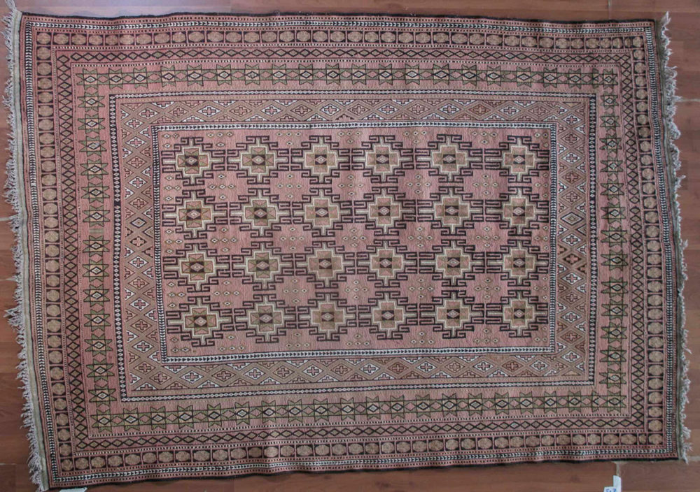 Flat Weave, Uzbek (4' 7" x 6' 9")