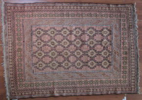 Flat Weave, Uzbek (4' 7" x 6' 9")