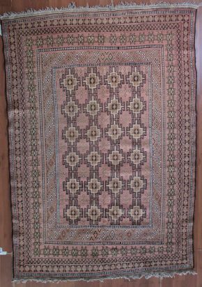 Flat Weave, Uzbek (4' 7" x 6' 9")