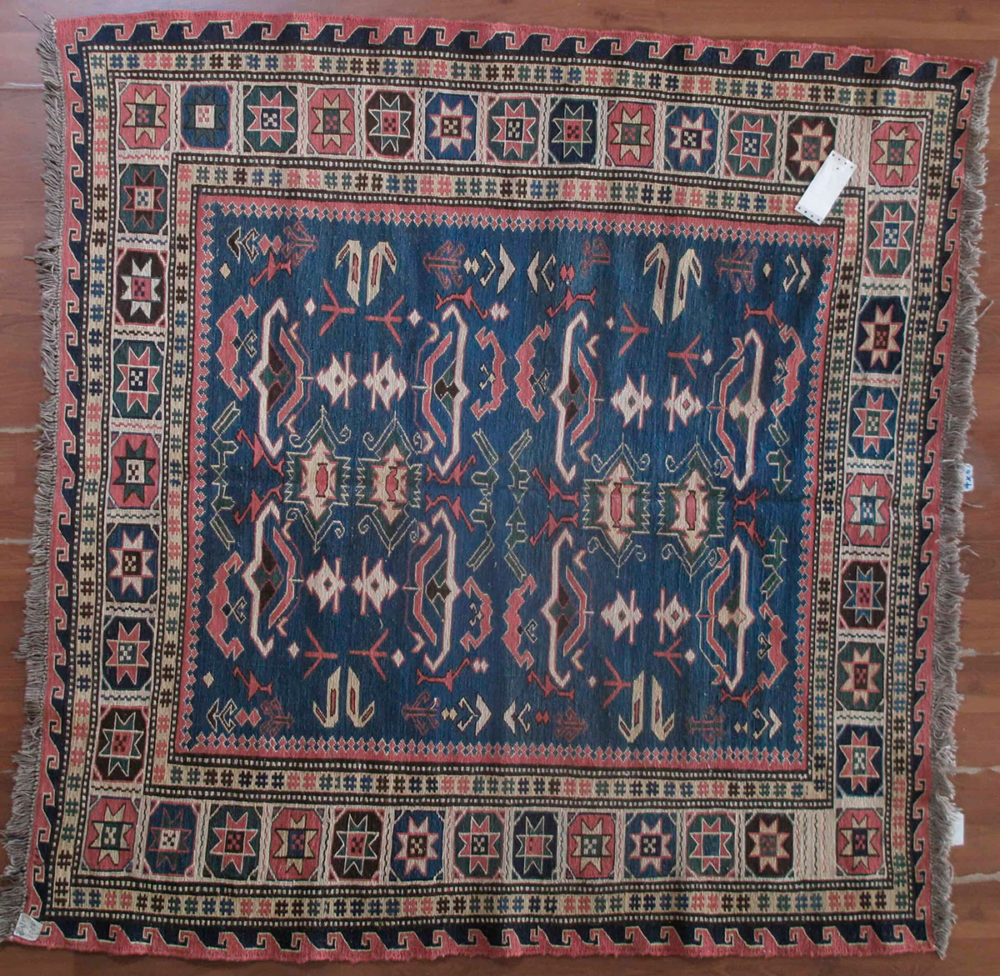 Sumac, Flat Weave Afghan (4' 10" x 5' 1")