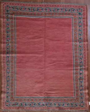 Kilim, Sumac, Uzbek (4' 8" x 5' 9")