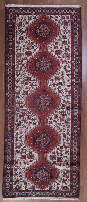 Kilim Sumac, Persian (3' 10" x 9' 9")