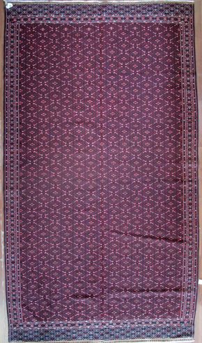 Kilim Yamoud Red & Black 6-10x12-4 | Manoukian Rugs™
