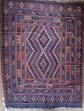 Flat Weave, Maimana, Afghan (7' 10" x 10')