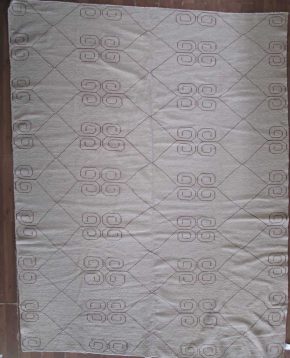 Flat Weave, Contemporary, Afghan (7' 2" x 9' 3")