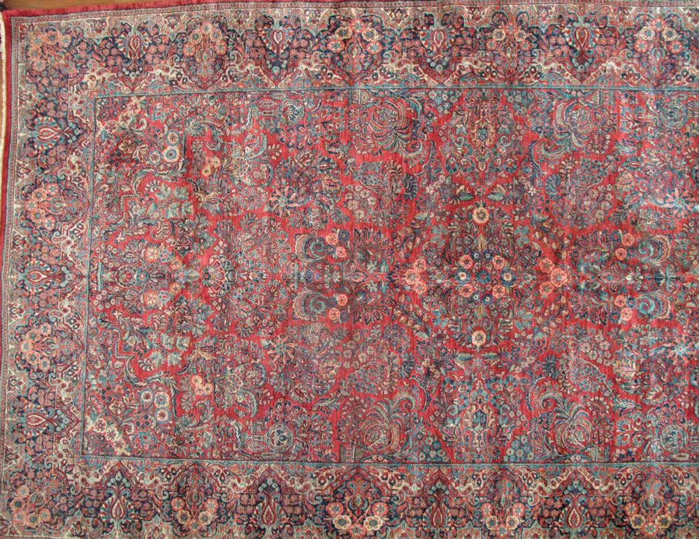 Sarouk, Antique, Persian (10' 1'' x 17' 4'')