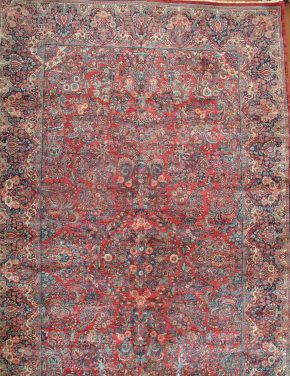 Sarouk, Antique, Persian (10' 1'' x 17' 4'')