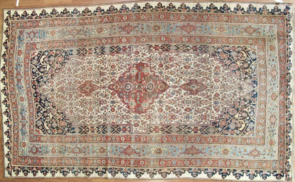 Bijar, Antique, Persian (7' 6" x 12' 6")