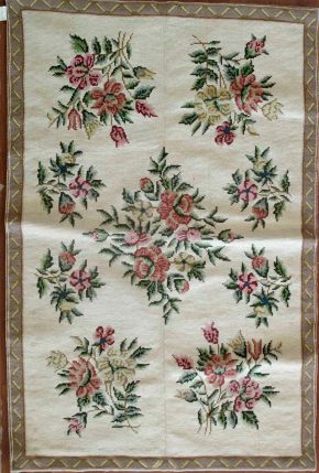 Needlepoint, India (4' x 6')