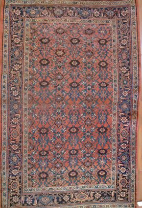 Bijar, Antique, Persian (4' 7" x 7' 5")