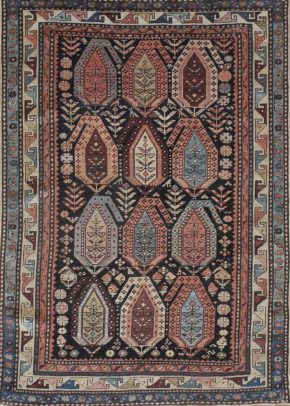 Kazak, Antique (4' x 5' 7'')