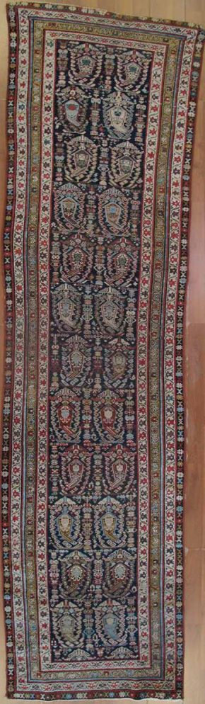 Kurdish, Antique (3' 4'' x 12' 2'')