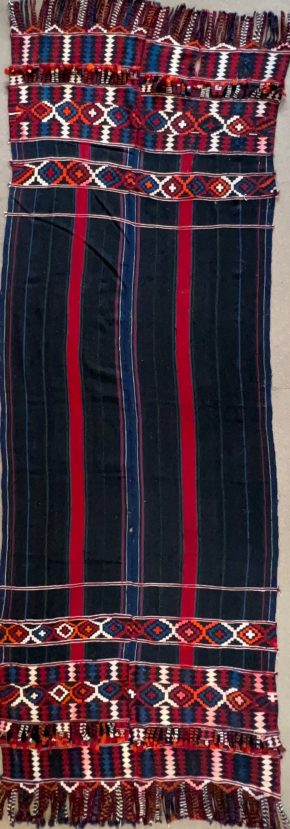 06268 Kilim Turkish Multicolored 5x15 | Manoukian Rugs™