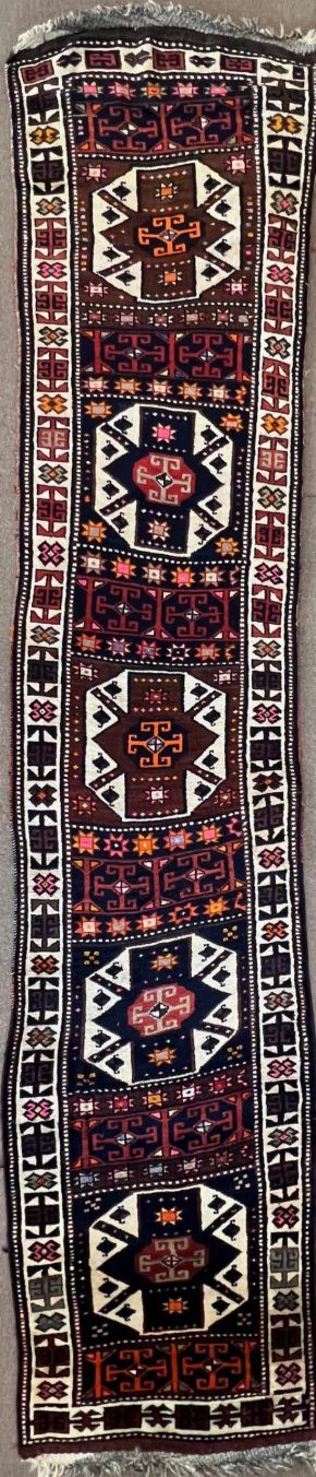 antique kurdish persian 2-11x14-2 ws