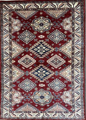 super kazak afghan 3-6x5-5 ws