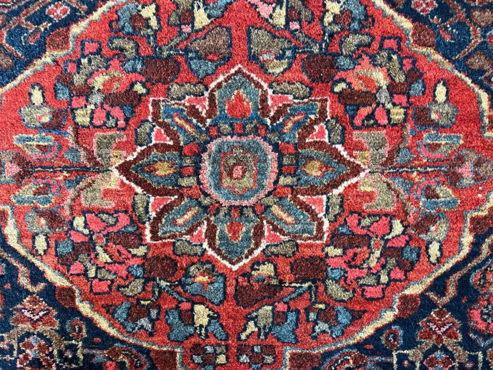 antique babicabad persian 4-1x6-7 cu