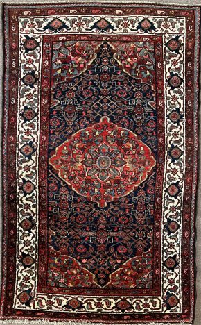 antique babicabad persian 4-1x6-7 ws