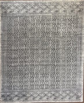 Contemporary Indian White Gray 8x10 | Manoukian Rugs™