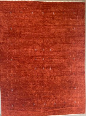 SS112520T179 Gabbeh Red White Gray 9x12 | Manoukian Rugs™