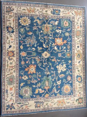 Fine Kazak Blue Natural 5x6-11 | Manoukian Rugs™