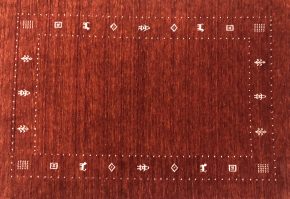 Indian Lori-Gabbeh Red 4x6 | Manoukian Rugs™