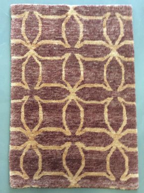 Contemporary Indian Brown Gold 2x3 | Manoukian Rugs™