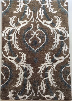 Contemporary Indian Brown Natural Green 2x3 | Manoukian Rugs™