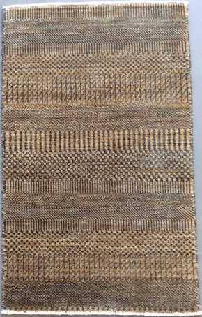 Indo Mat Indian Black Brown 2x3-1 | Manoukian Rugs™