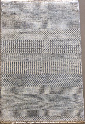 Indo Mat Indian Blue White 2x3 | Manoukian Rugs™