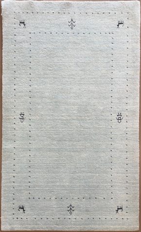 Indo-Gabbeh India Blue Black 3-1 x 5 | Manoukian Rugs™